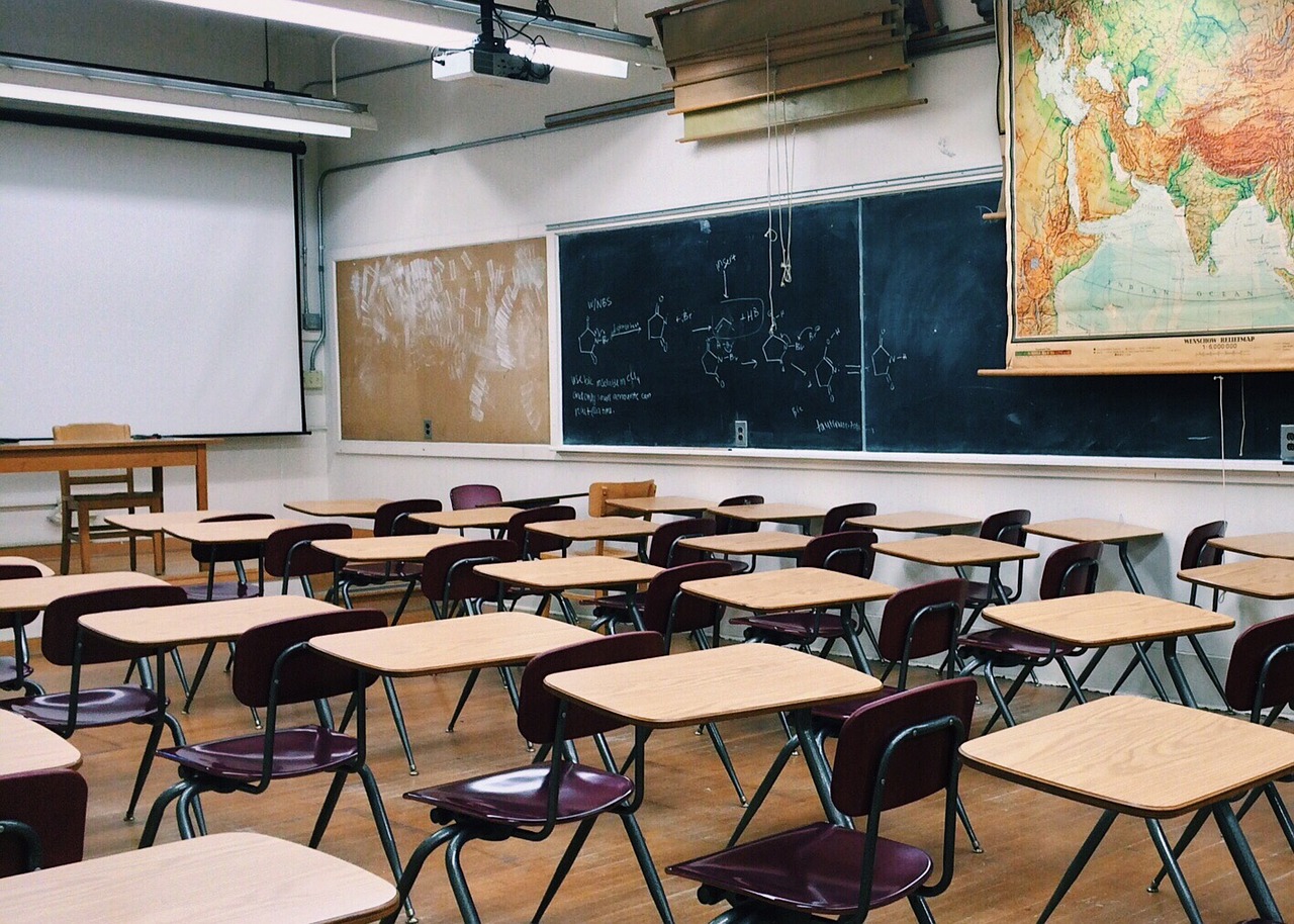 classroom in school